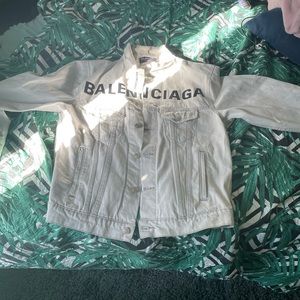 Balenciaga Jean jacket new never worn